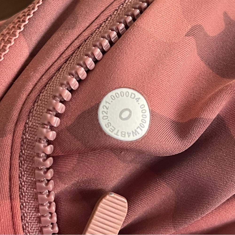 Lululemon Define Jacket Heritage 365 Camo Brier Rose Multi Pink Size 0 - Picture 9 of 9